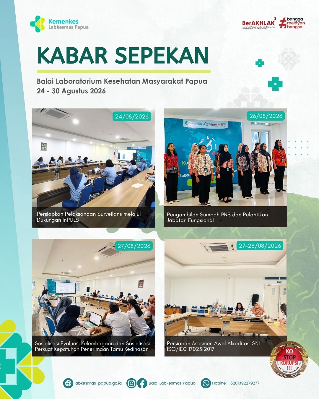 Kabar Sepekan Edisi Keempat Bulan Agustus 2026 - 1